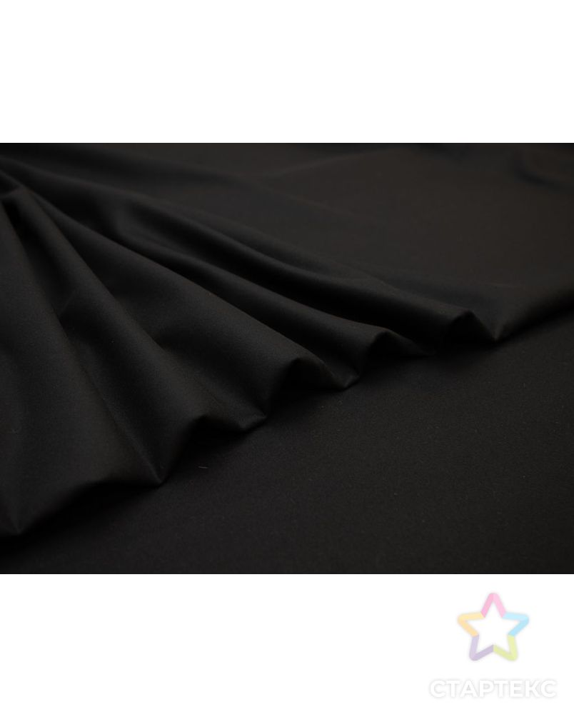 Пальтовая ткань двухслойная, чёрного цвета арт. ГТ-8357-1-ГТ-26-10239-1-38-1 3