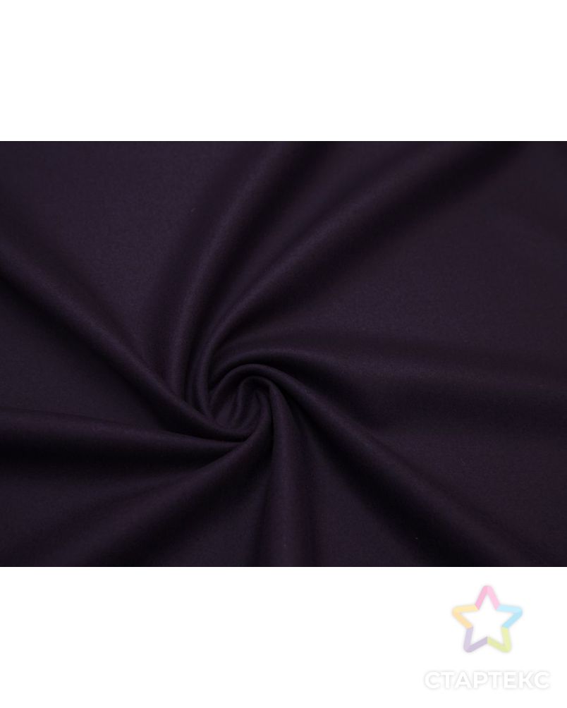 Пальтовая ткань мягкое сукно, цвет темно-фиолетовый арт. ГТ-8388-1-ГТ-26-10258-1-33-1 1