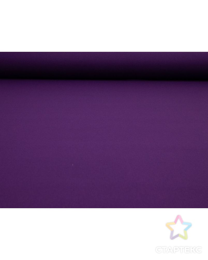 Двухсторонняя пальтовая ткань с вязанной фактурой, цвет фиолетовый арт. ГТ-8502-1-ГТ-26-10415-1-33-1 4