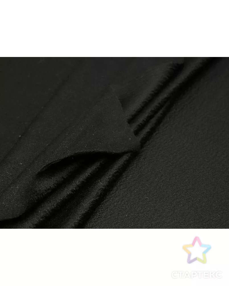 Пальтовая фактурная ткань, цвет "Элегантный чёрный" арт. ГТ-9339-1-ГТ26-11238-1-38-1 - рис. 5