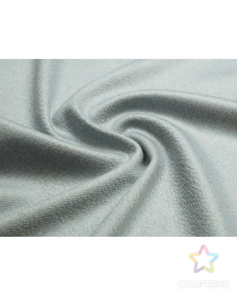 Пальтовая ткань, серо-голубой меланж арт. ГТ-4666-1-ГТ-26-6262-6-7-1 1