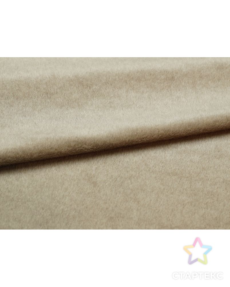 Ткань пальтовая с коротким ворсом песочного цвета арт. ГТ-4668-1-ГТ-26-6264-1-1-1