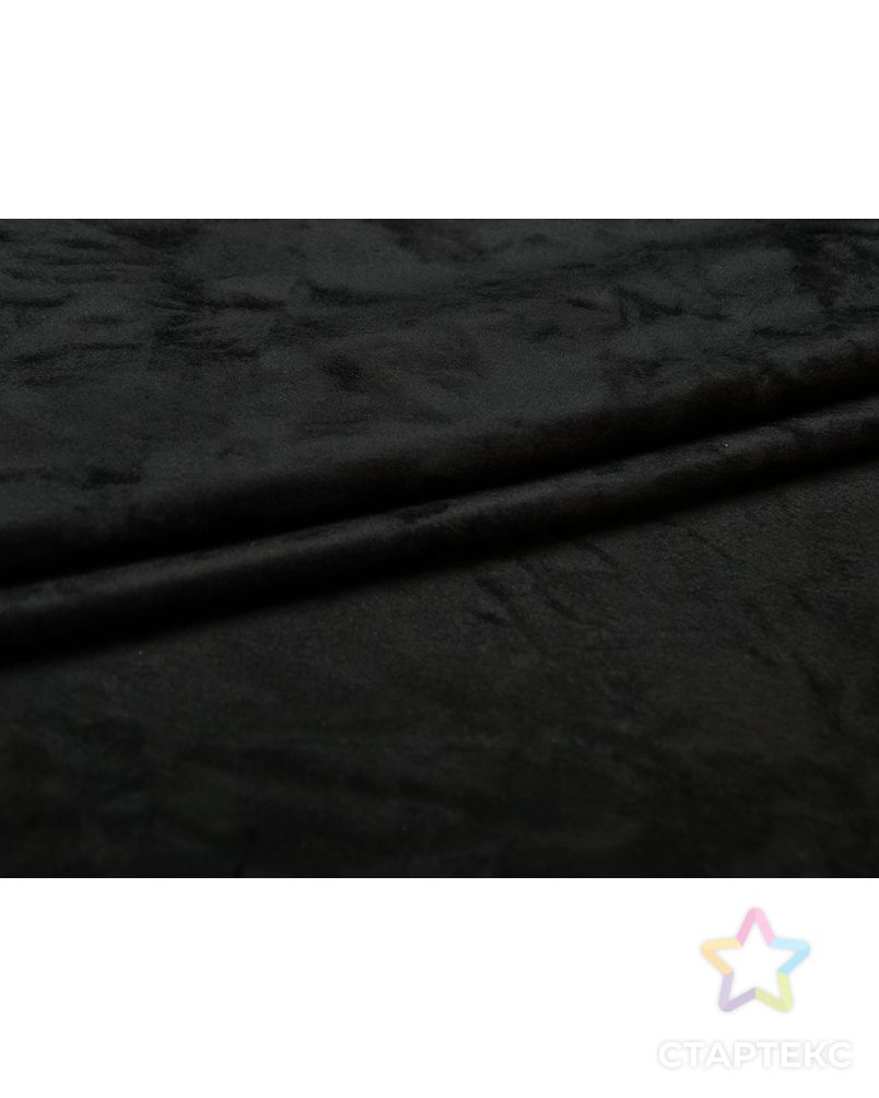 Ткань пальтовая угольно-черного цвета с мраморным эффектом арт. ГТ-4670-1-ГТ-26-6266-1-38-1 5