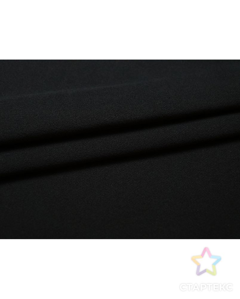 Двухслойная пальтовая ткань черного цвета арт. ГТ-4676-1-ГТ-26-6273-1-38-1