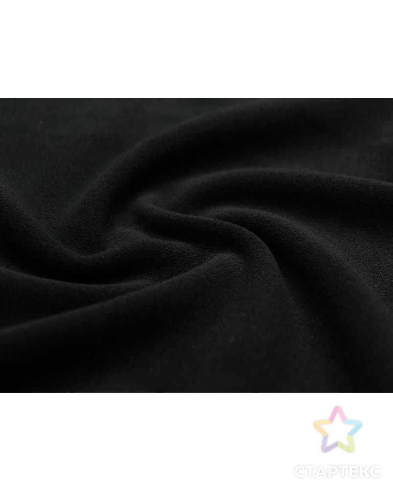 Двухсторонняя пальтовая ткань черного цвета арт. ГТ-4679-1-ГТ-26-6276-1-38-1 1
