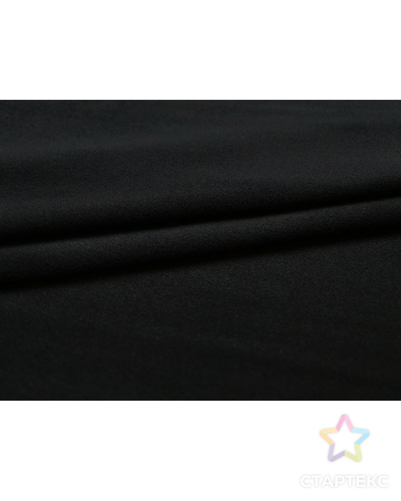 Двухсторонняя пальтовая ткань черного цвета арт. ГТ-4679-1-ГТ-26-6276-1-38-1 5