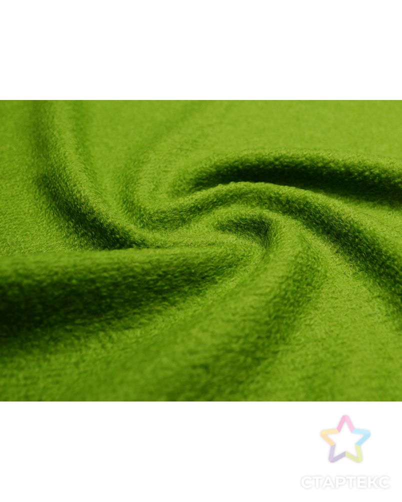 Буклированная пальтовая ткань цвета молодой травы арт. ГТ-4684-1-ГТ-26-6281-1-10-1 1