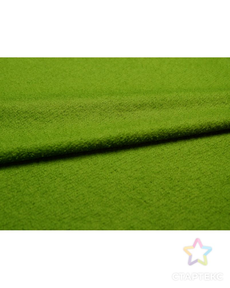 Буклированная пальтовая ткань цвета молодой травы арт. ГТ-4684-1-ГТ-26-6281-1-10-1 2