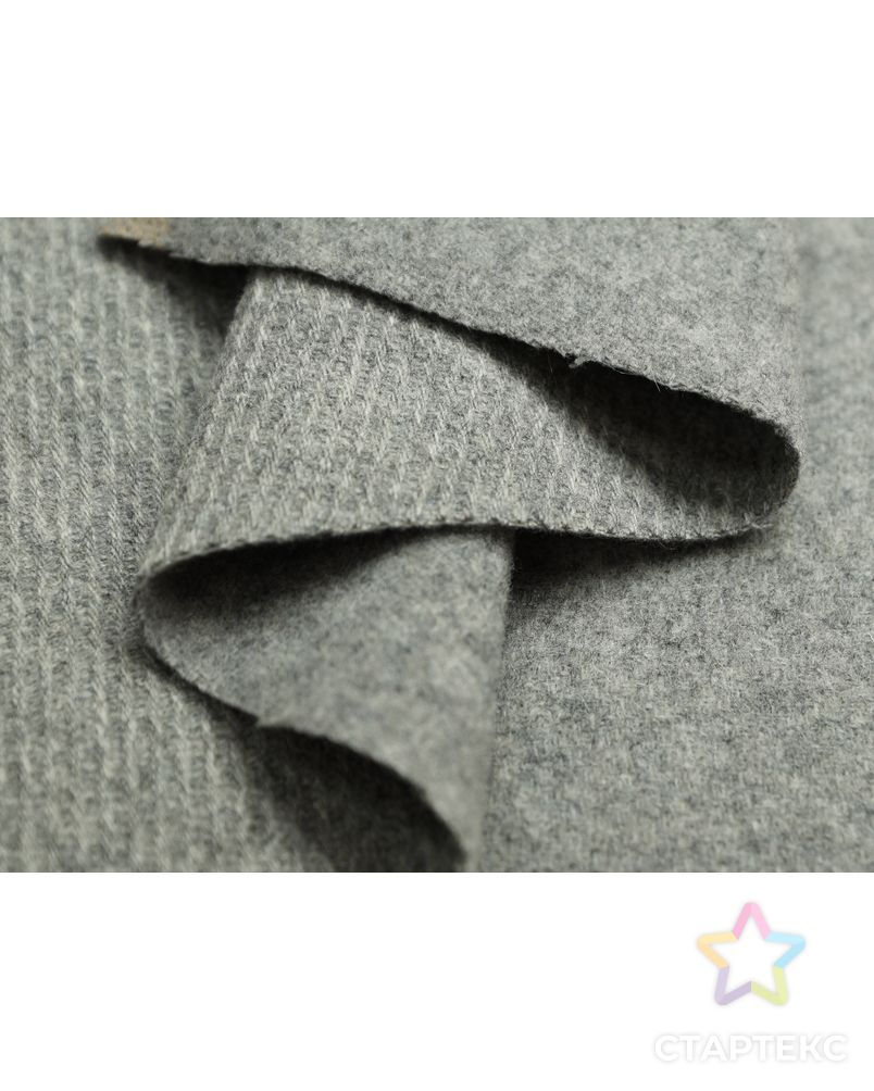 Ткань пальтовая шерстяная , цвет серый меланж арт. ГТ-4695-1-ГТ-26-6294-6-29-1 4
