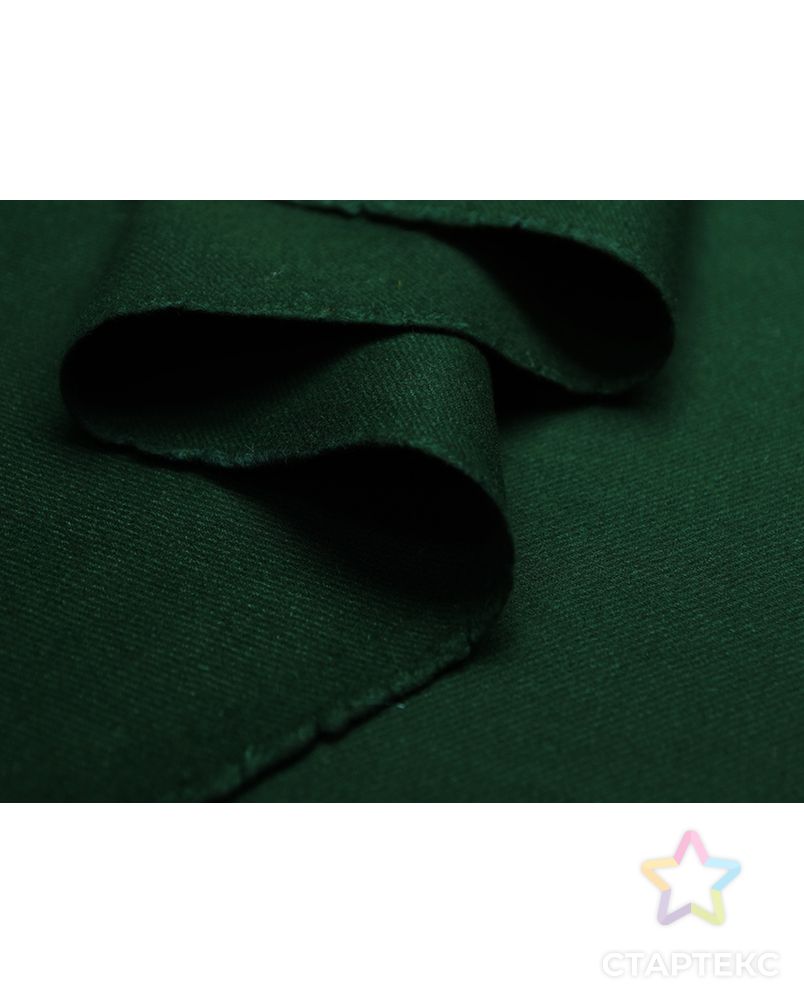 Пальтовая ткань духслойная темно-изумрудного цвета арт. ГТ-4697-1-ГТ-26-6296-1-12-1 4