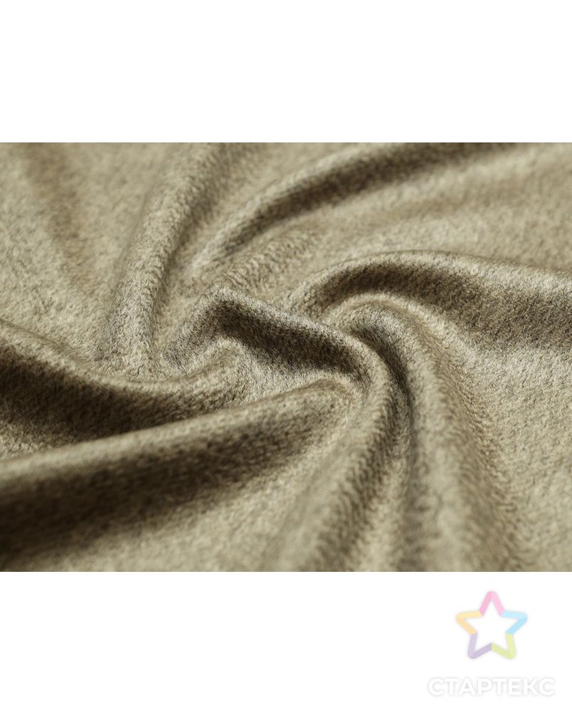 Двухсторонняя пальтовая ткань, коричневый меланж арт. ГТ-4699-1-ГТ-26-6298-6-14-1 1