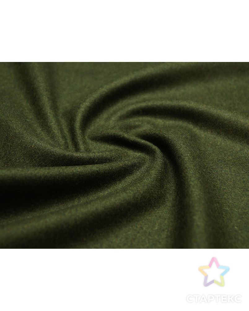 Двухслойная пальтовая ткань, коричнево-зеленый меланж арт. ГТ-4701-1-ГТ-26-6301-6-10-1 1