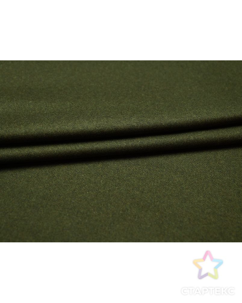 Двухслойная пальтовая ткань, коричнево-зеленый меланж арт. ГТ-4701-1-ГТ-26-6301-6-10-1 5