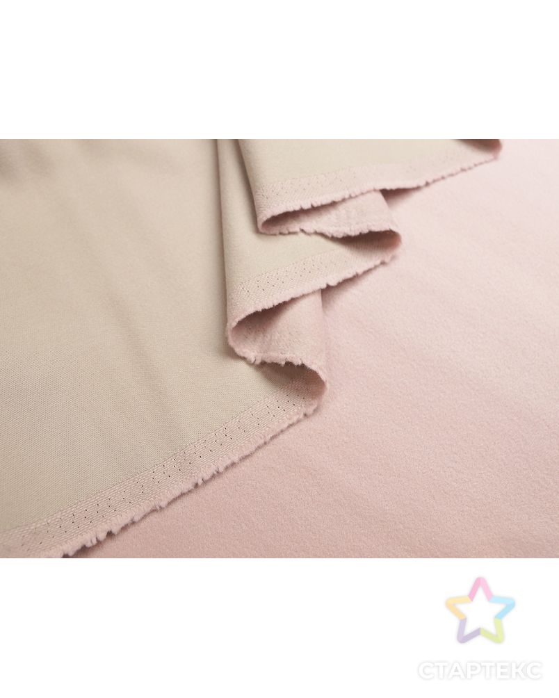 Пальтовая ткань с коротким ворсом, нежно розовый цвет арт. ГТ-5503-1-ГТ-26-7231-1-26-1