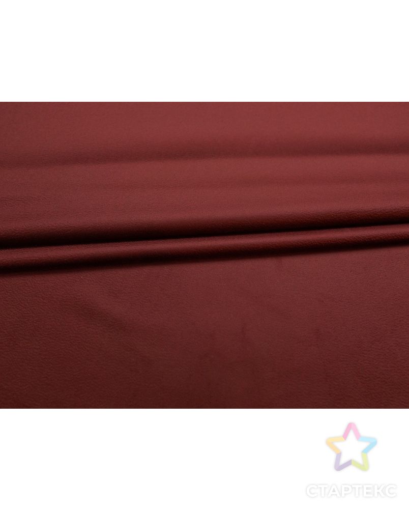 Пальтовая ткань с коротким ворсом волной, цвет красного вина арт. ГТ-5497-1-ГТ-26-7249-1-5-1