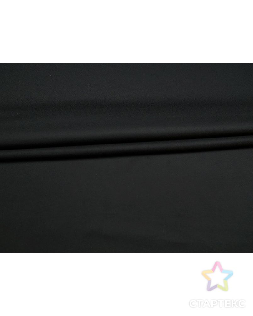 Двухслойная пальтовая ткань, угольно-черного цвета арт. ГТ-5511-1-ГТ-26-7260-1-38-1 6