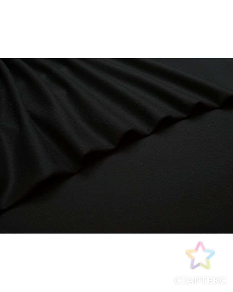 Двухслойная пальтовая ткань, черного цвета арт. ГТ-5515-1-ГТ-26-7262-1-38-1 1