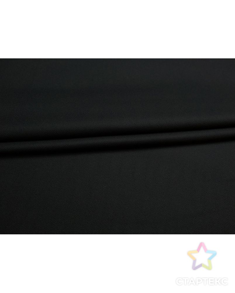 Двухслойная пальтовая ткань, черного цвета арт. ГТ-5515-1-ГТ-26-7262-1-38-1 4