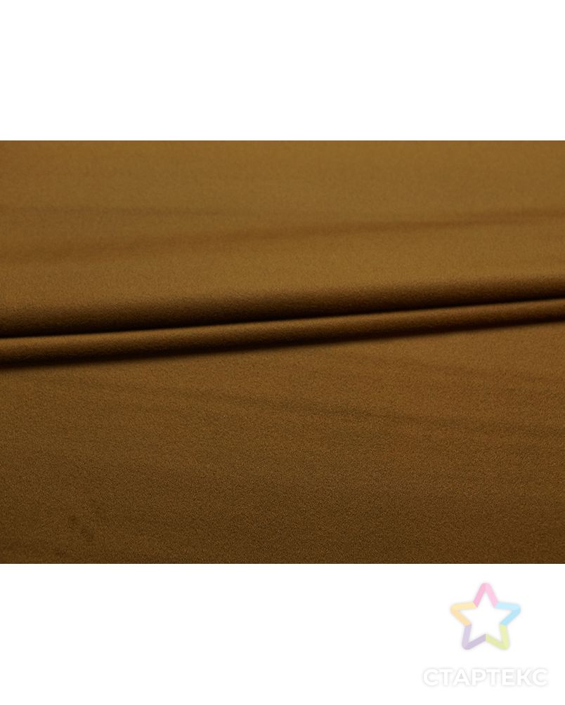 Пальтовая ткань с коротким ворсом, цвет ореховый арт. ГТ-5521-1-ГТ-26-7268-1-14-1