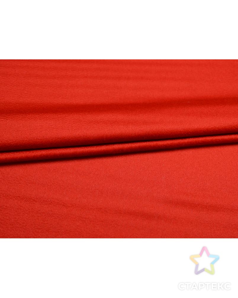 Пальтовая ткань с ворсом волной, цвет рубиновый арт. ГТ-5654-1-ГТ-26-7392-1-16-1 4