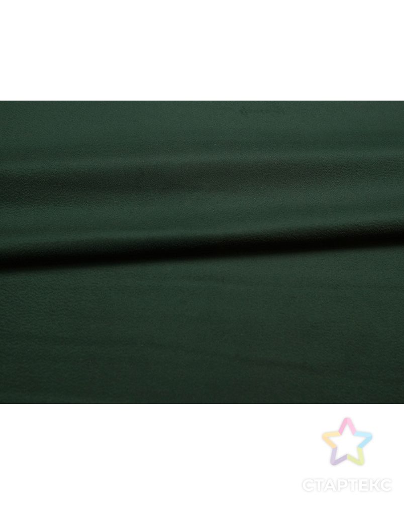 Дублированная пальтовая ткань с ворсом волной, цвет темный изумруд арт. ГТ-5652-1-ГТ-26-7394-1-12-1 5
