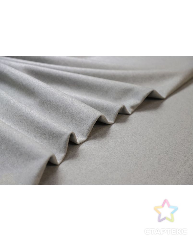 Пальтовая ткань  сукно, светло-серый меланж арт. ГТ-6507-1-ГТ-26-8282-6-29-1 1
