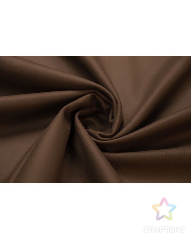 Пальтовая ткань  сукно, цвет теплого шоколада арт. ГТ-6509-1-ГТ-26-8284-1-14-1 1
