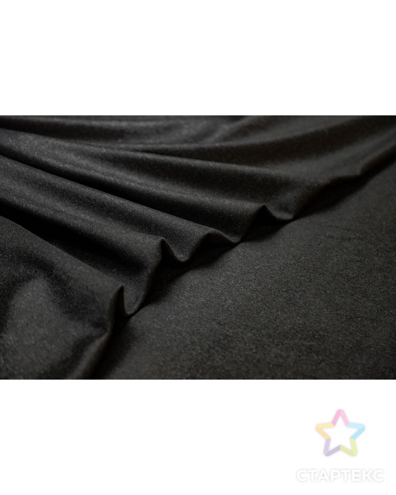 Двухсторонняя пальтовая ткань, темно-графитовый цвет арт. ГТ-6515-1-ГТ-26-8290-1-29-1 3