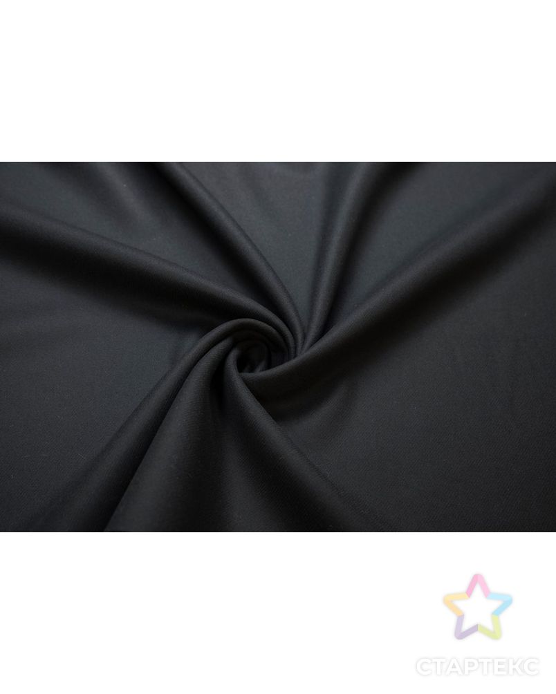 Двухслойная пальтовая ткань, цвет чёрный арт. ГТ-6624-1-ГТ-26-8423-1-38-1 1
