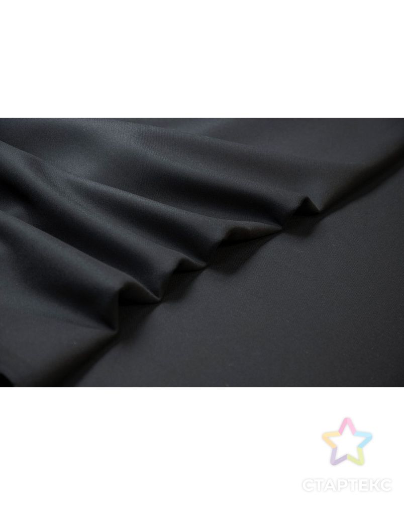 Двухслойная пальтовая ткань, цвет чёрный арт. ГТ-6624-1-ГТ-26-8423-1-38-1 3