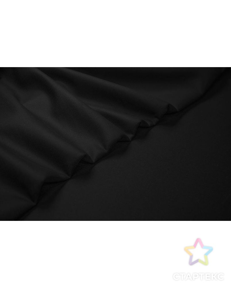 Двухслойная пальтовая ткань в диагональный рубчик, цвет черный арт. ГТ-6796-1-ГТ-26-8640-1-38-1 3