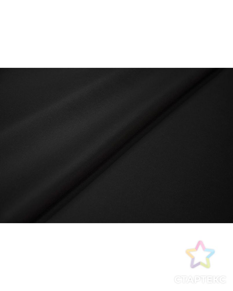 Двухслойная пальтовая ткань в диагональный рубчик, цвет черный арт. ГТ-6796-1-ГТ-26-8640-1-38-1 6