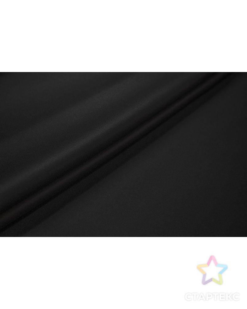 Двухслойная пальтовая ткань сукно, цвет черный арт. ГТ-6797-1-ГТ-26-8642-1-38-1 2
