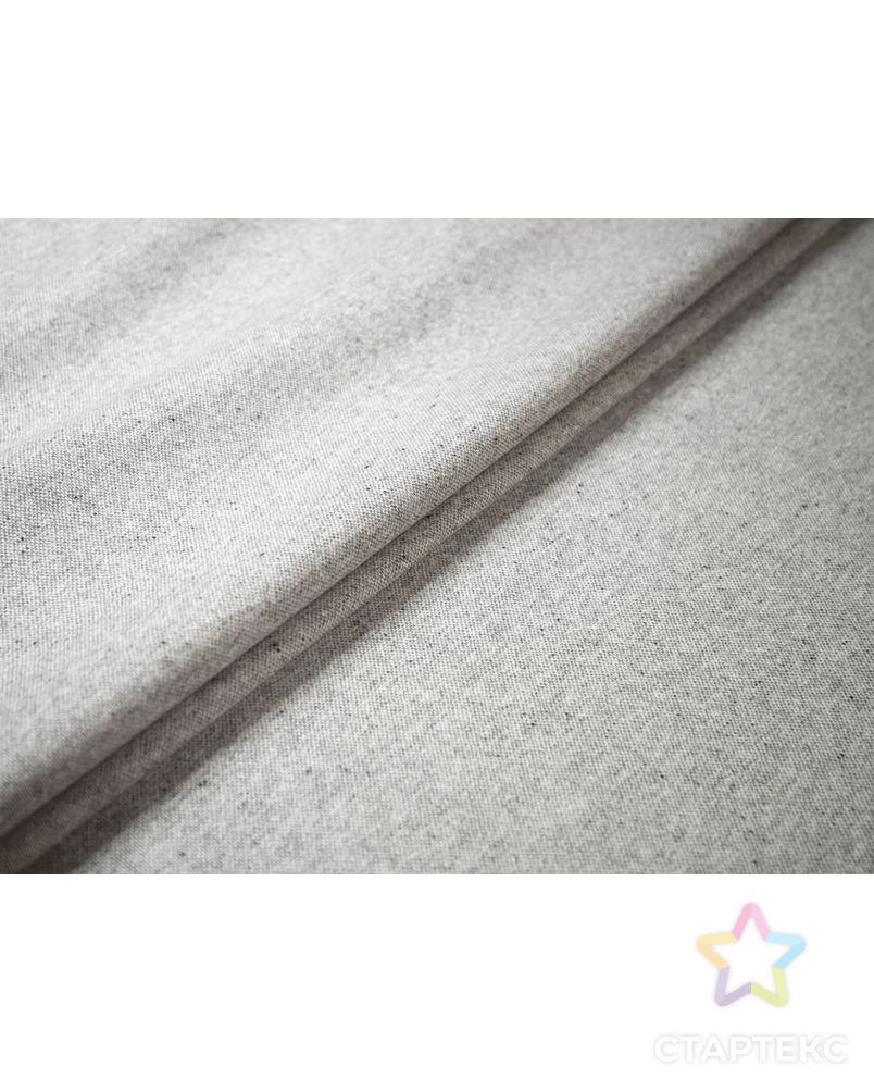 Пальтовая ткань с мембраной, цвет светло-серый меланж арт. ГТ-7298-1-ГТ-26-9028-6-29-1 2