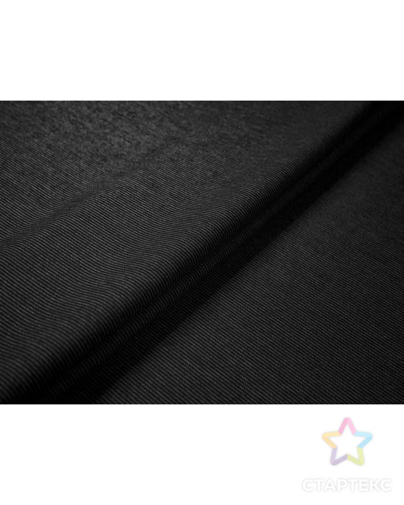 Двухслойная пальтовая ткань в полоску, цвет серый графит арт. ГТ-8077-1-ГТ-26-9044-3-29-1 2
