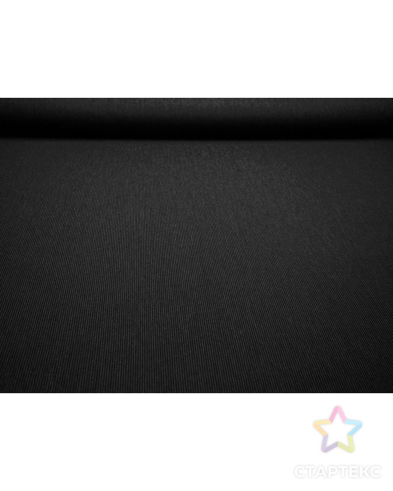 Двухслойная пальтовая ткань в полоску, цвет серый графит арт. ГТ-8077-1-ГТ-26-9044-3-29-1 4