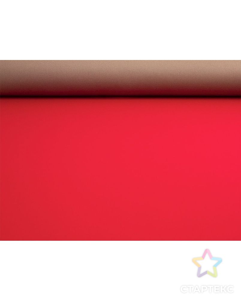 Пальтовая 2х слойная  ткань, цвет бежевый и красный арт. ГТ-8014-1-ГТ-26-9854-1-21-1 4
