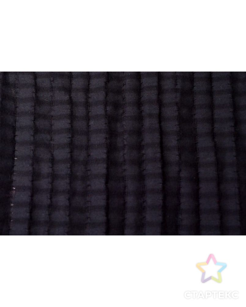 Плательная ткань изысканно черного цвета арт. ГТ-892-1-ГТ0026763 2