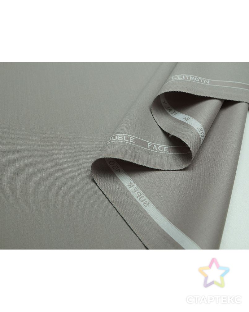 Ткань костюмная Лейтмотив, цвет: песочно-серый цв.412 арт. ГТ-927-1-ГТ0027019 4