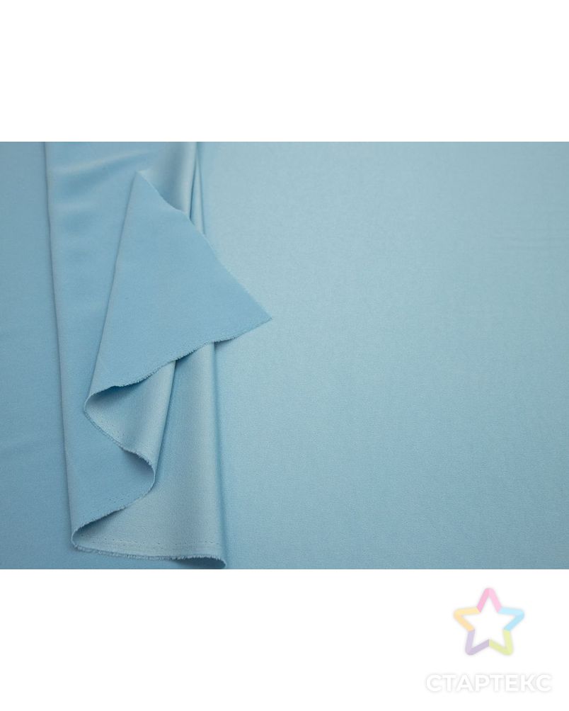 Плательная ткань Кади креповая, цвет голубой арт. ГТ-8361-1-ГТ-28-10227-1-7-1 5