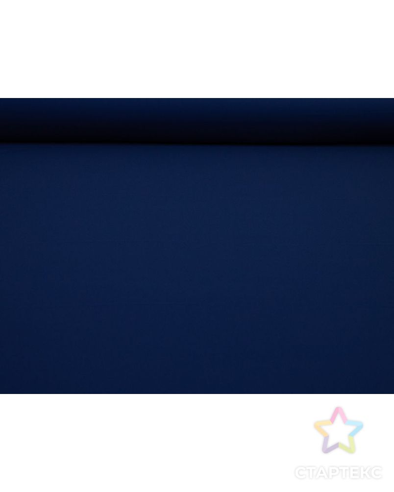Плательная ткань Кади матовое, цвет насыщенный синий арт. ГТ-8505-1-ГТ-28-10419-1-30-1 4