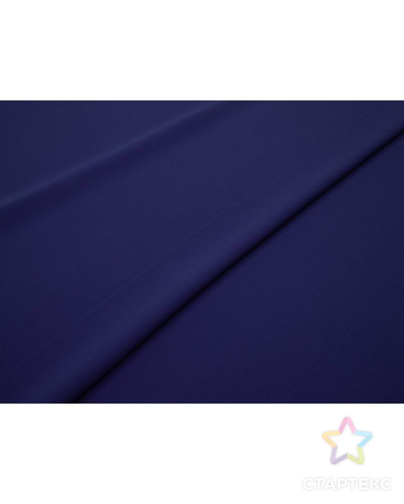 Плательная ткань Кади матовое, цвет насыщенный синий арт. ГТ-8505-1-ГТ-28-10419-1-30-1 6