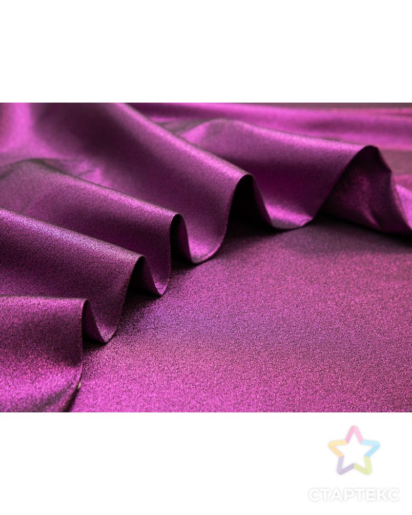 Плательная ткань с люрексом, цвет густо-розовый арт. ГТ-8512-1-ГТ-28-10433-1-26-1 3