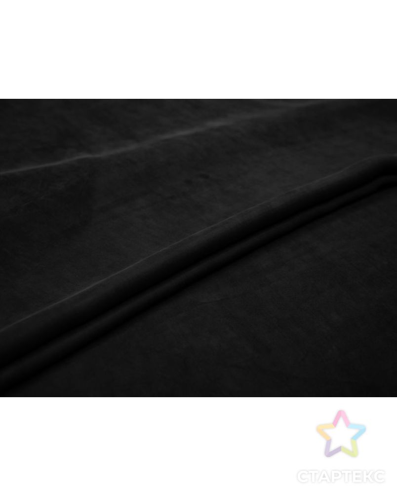 Купра блузочно-плательная, чёрного цвета арт. ГТ-8631-1-ГТ-28-10524-1-38-3 2