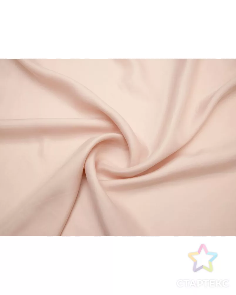 Купра блузочно-плательная, пудрового цвета арт. ГТ-8633-1-ГТ-28-10526-1-39-3 - рис. 1