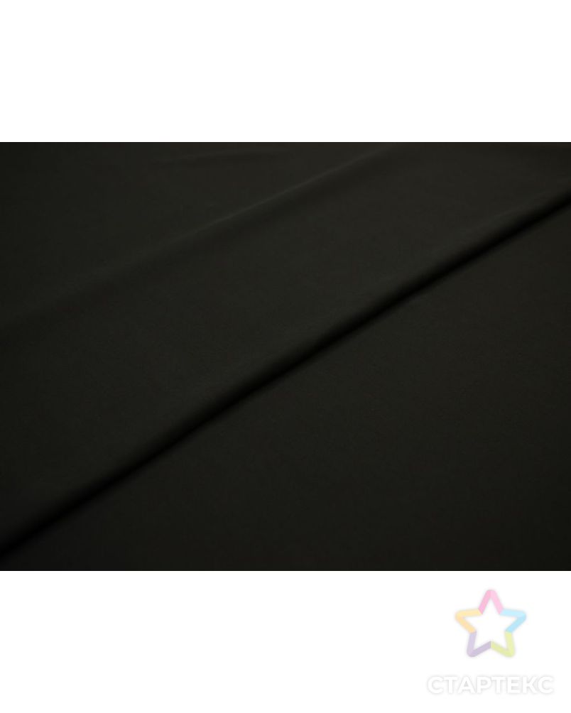 Плательная ткань однотонная, цвет черный арт. ГТ-8634-1-ГТ-28-10537-1-38-1 6