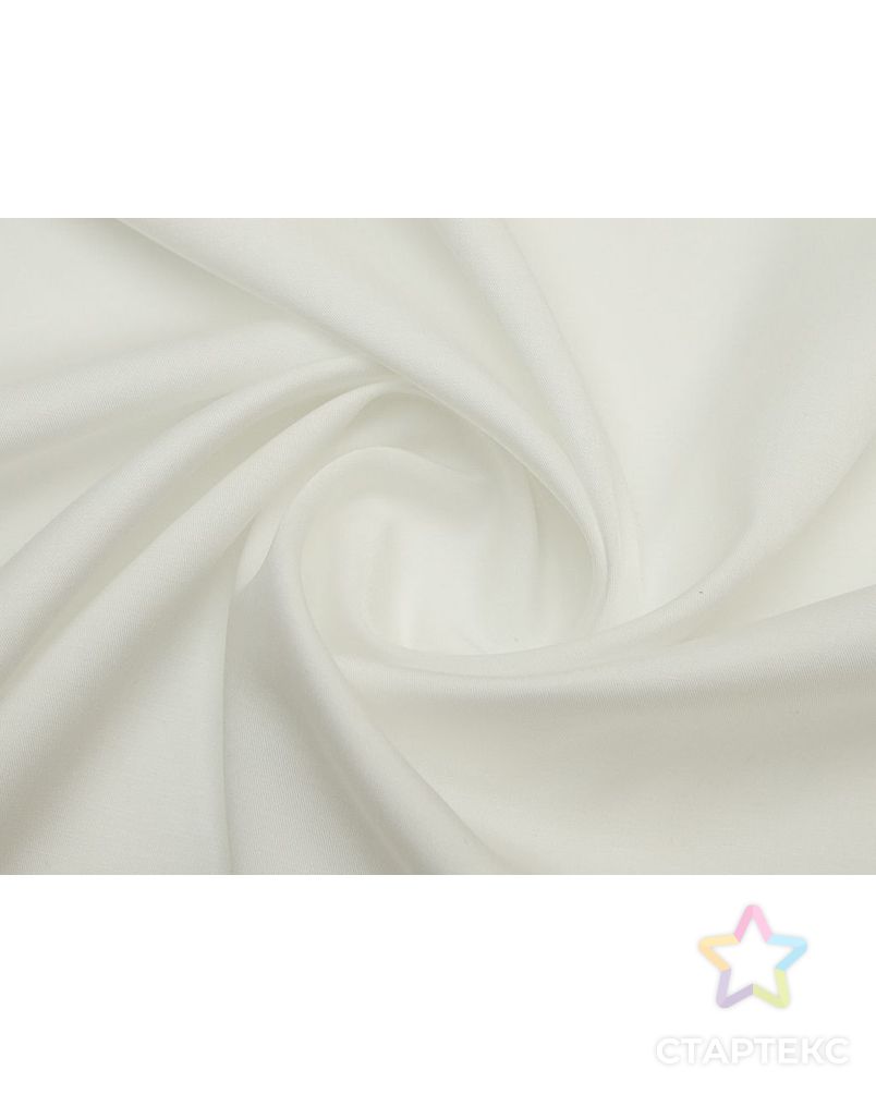 Плательная-блузочная ткань однотонная, цвет белый арт. ГТ-8789-1-ГТ-28-10688-1-2-1 1