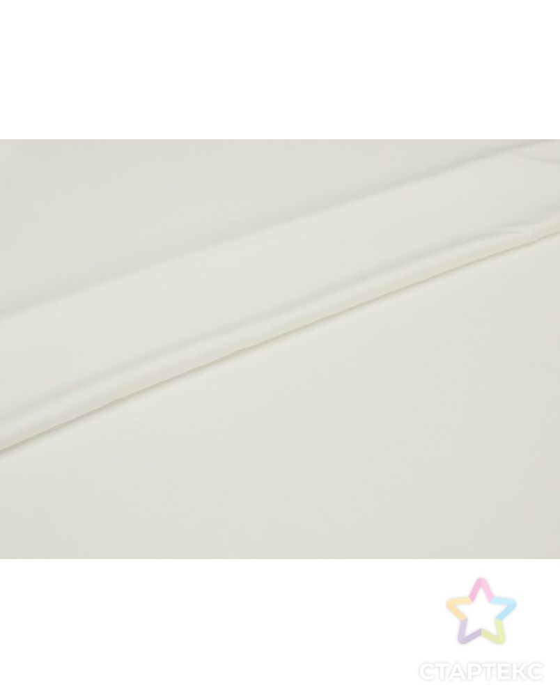 Плательная-блузочная ткань однотонная, цвет белый арт. ГТ-8789-1-ГТ-28-10688-1-2-1 6