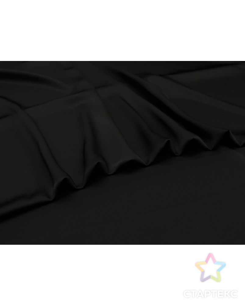 Атласная плательная ткань , цвет черный арт. ГТ-8798-1-ГТ-28-10703-1-38-1 3