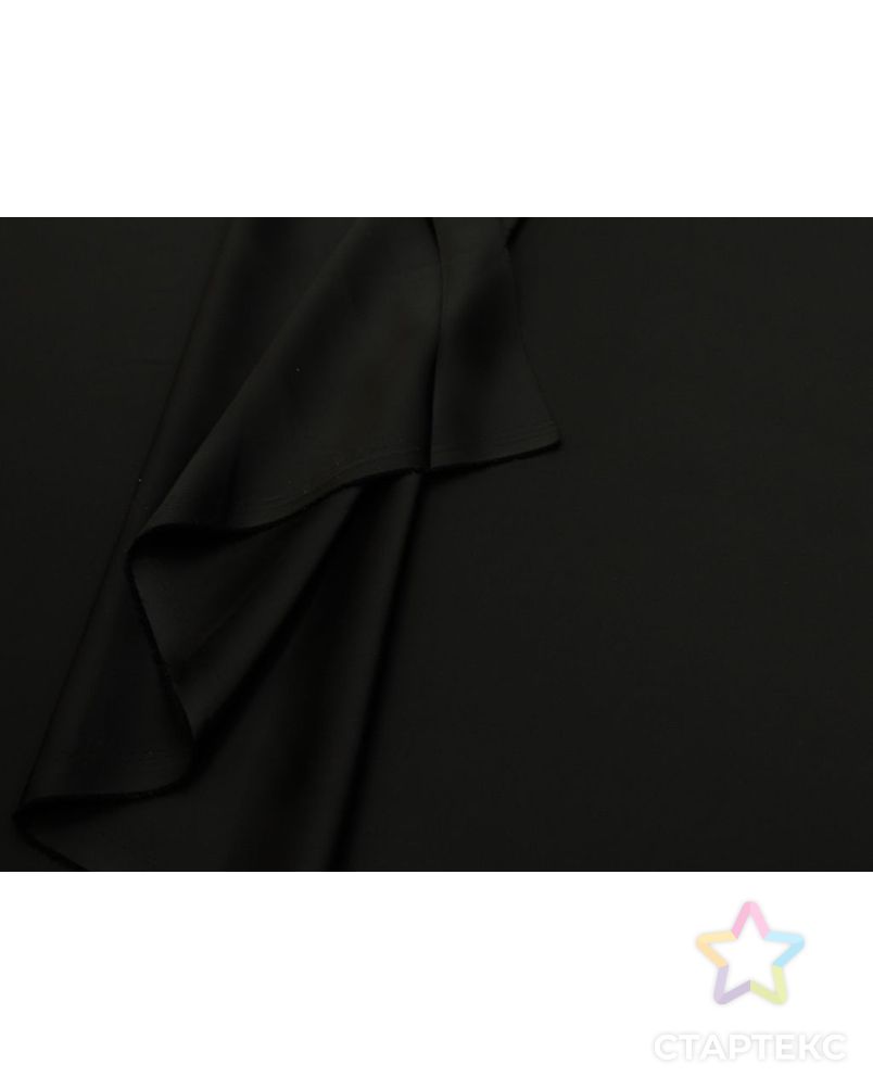 Атласная плательная ткань , цвет черный арт. ГТ-8798-1-ГТ-28-10703-1-38-1 5